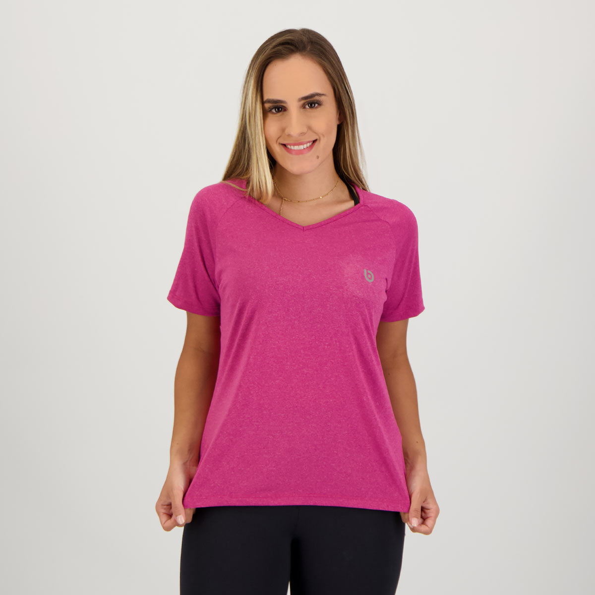 Camiseta Area Mat Feminina Pink