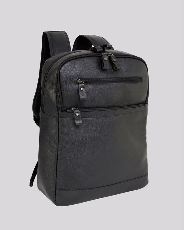 Mochila de Couro para Notebook Urban | Rome 5798F PRETO