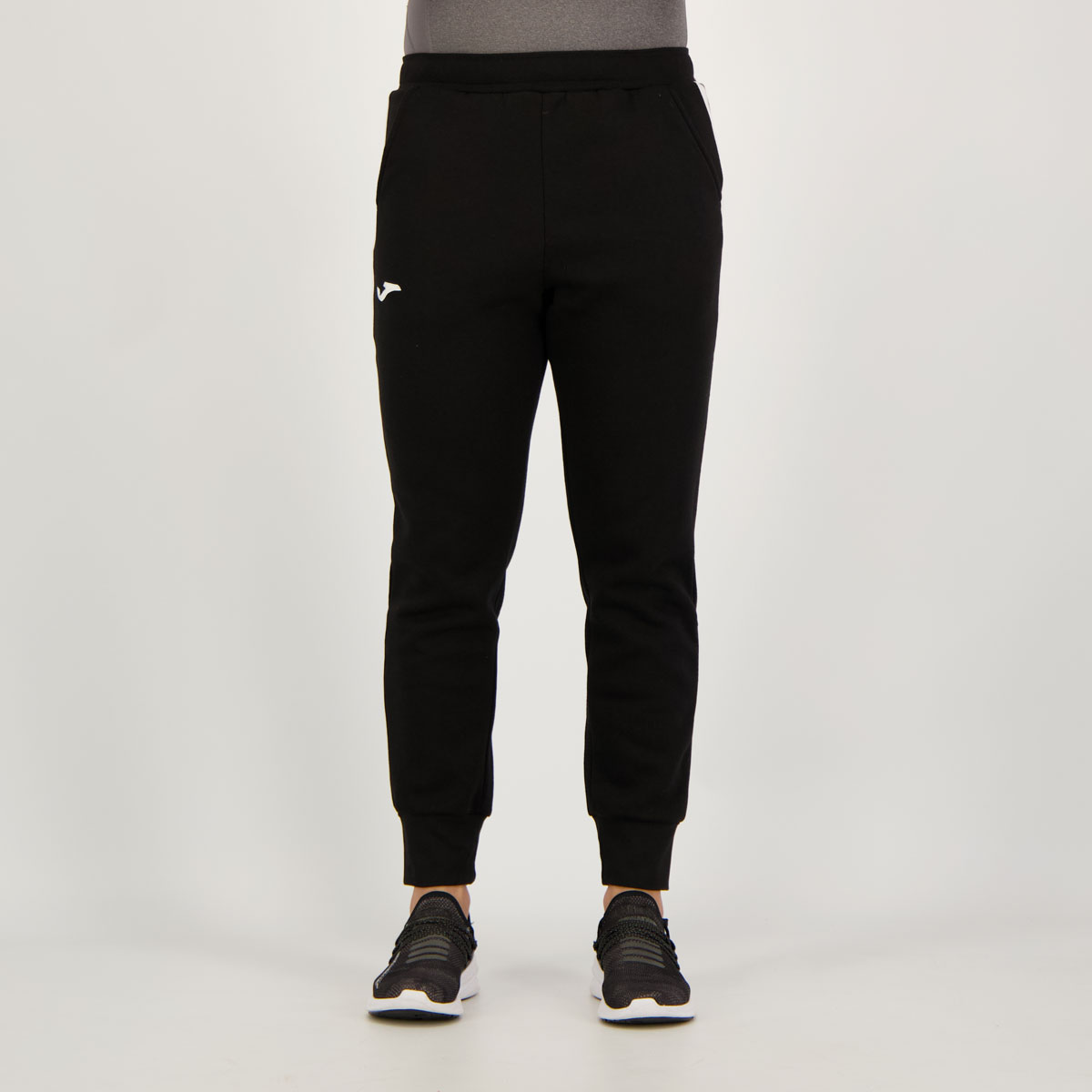 Calça Joma Confort II Preta e Branca
