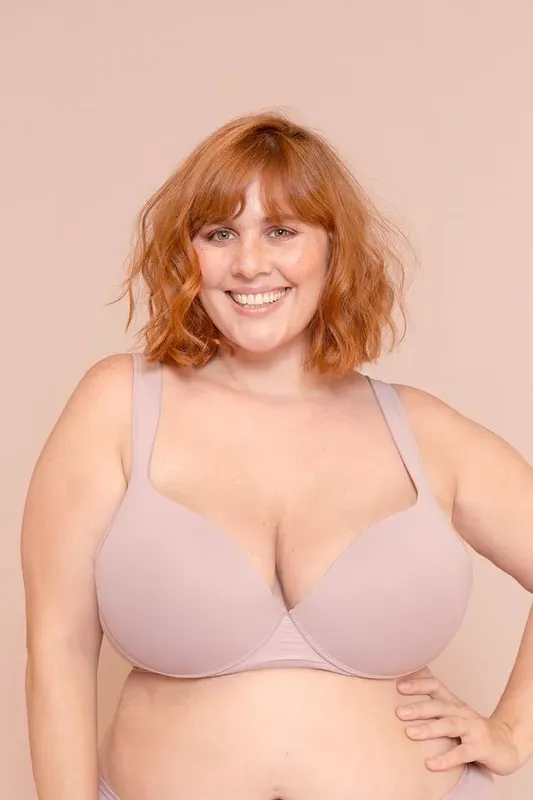Sutiã Alças Soft Busto Médio Plus Size Nude-52