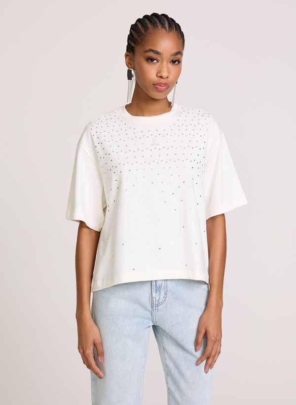 Camiseta Ampla Kylie Off John John Feminina GG