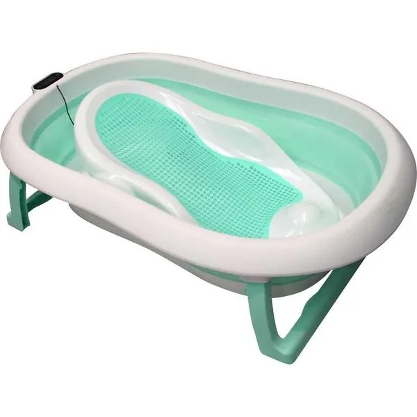 Banheira de Bebê Baby Happy Verde - Premium Baby
