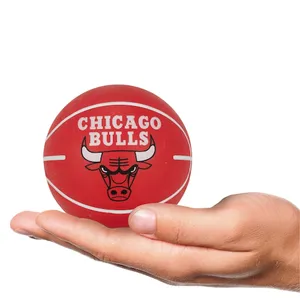 Minibola de Basquete Wilson NBA Chicago Bulls Dribbler