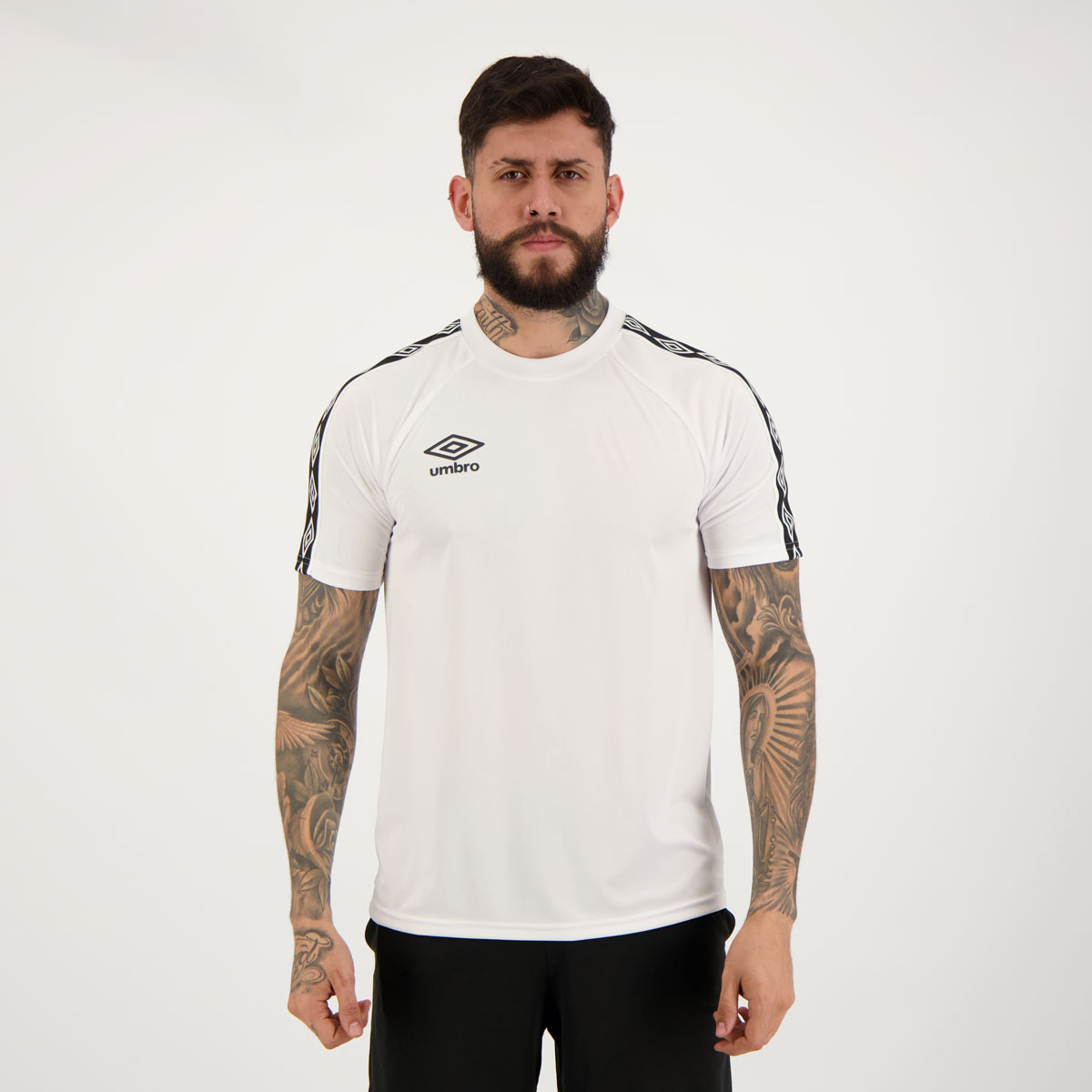 Camisa Umbro Traditional Tape Branca