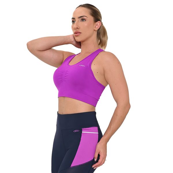 Top Knit Olympikus Feminino GG Roxo