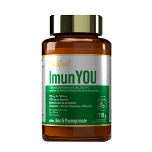 Suplemento Alimentar Trustfuel Imunyou Pó Sabor Romã e Lima 110g