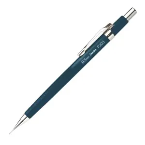 Lapiseira Com Borracha Grafite 0.3mm Hi-polymer Sharp Pentel Azul Oceano