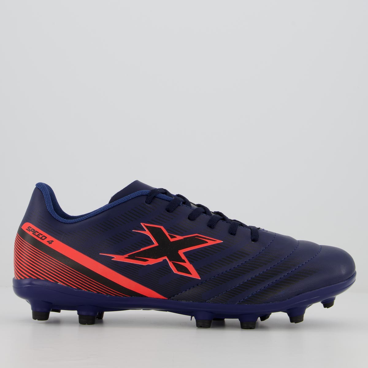 Chuteira Oxn Speed 4 Campo Marinho