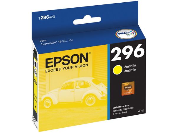 Cartucho de Tinta Epson Amarelo T296420