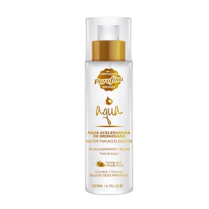 Parafina Bronze Aqua Água Aceleradora de Bronzeado - Loção Bronzeadora 200ml