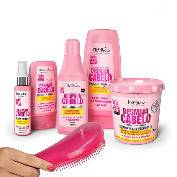 Kit Desmaia Cabelo Completo Forever Liss U
