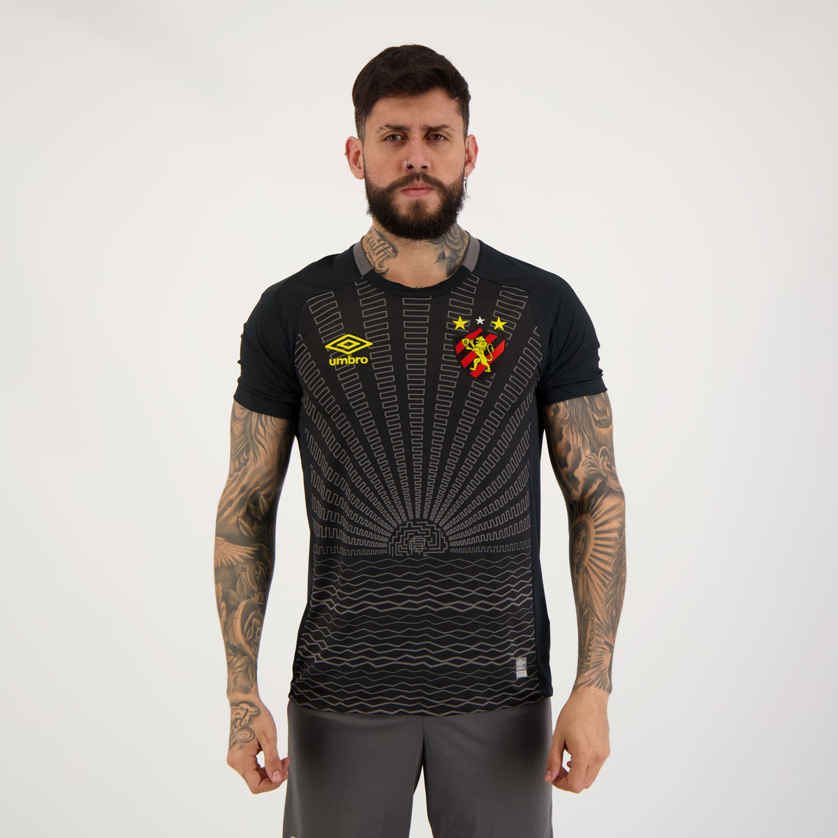 Camisa Umbro Sport Recife Goleiro 2022 Preta