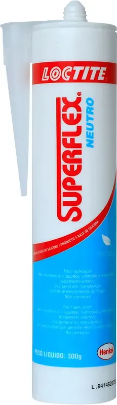 Borracha de silicone superflex neutro 300 g 322568 - LOCTITE