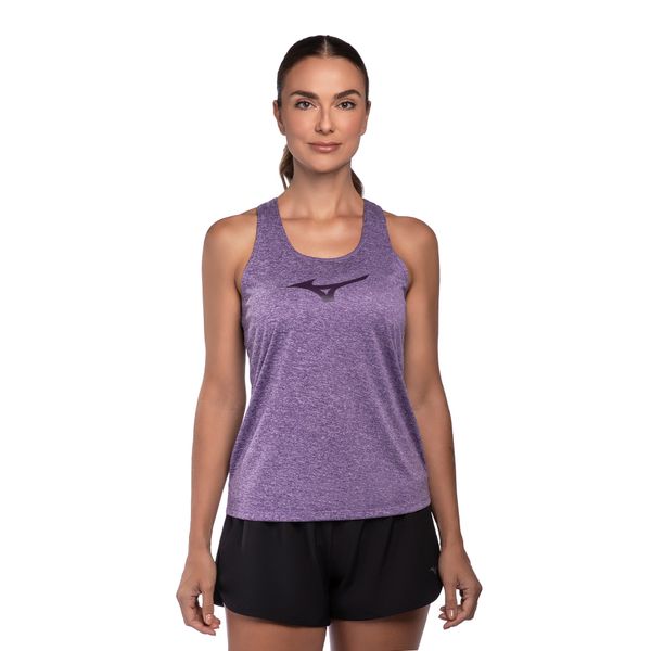 Regata de Corrida Feminina Mizuno Spark Big Logo M Roxo