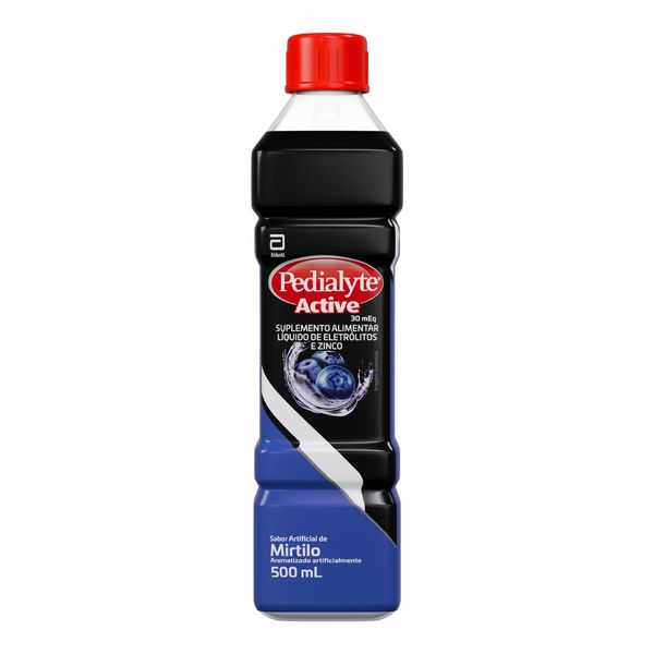 Bebida Repositora Hidroeletrolítico Mirtilo Pedialyte Active 500ml