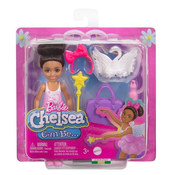 Boneca Barbie Chelsea Bailarina - JCW58 - Profissões - Mattel