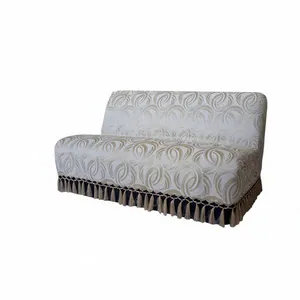 Manta Xale Sofá Tecido Jacquard Dourado Argolas Tradicional 1,40x1,80