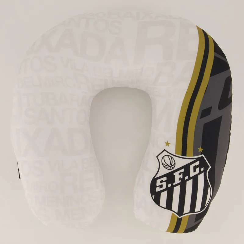 Almofada de Pescoço Santos Branca