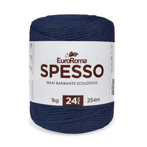 Barbante Spesso Euroroma 4x24 1kg 254m Azul Marinho