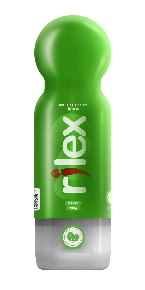 Gel Lebrificante Íntimo Rilex Menta 200g