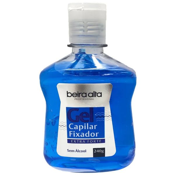 Gel Fixador Beira Alta Extra Forte Azul 240g