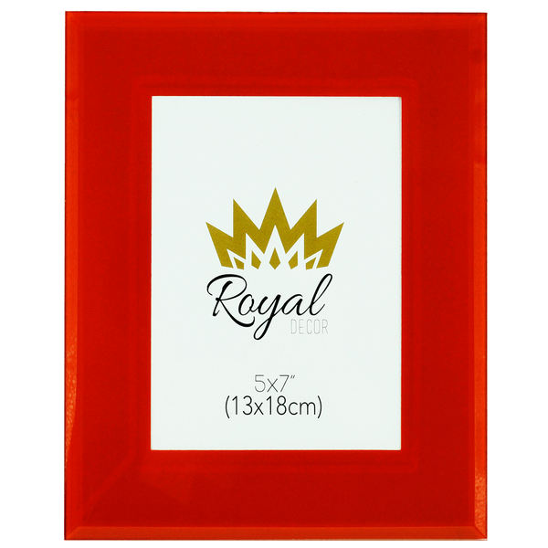 Porta-Retrato Retangular da Royal, 13x18cm, Laranja - 061051 Porta-Retrato Retangular da Rojemarc, 13x18cm, Laranja - 061051