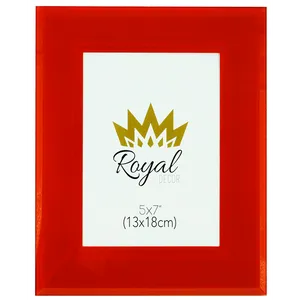 Porta-Retrato Retangular da Royal, 13x18cm, Laranja - 061051 Porta-Retrato Retangular da Rojemarc, 13x18cm, Laranja - 061051