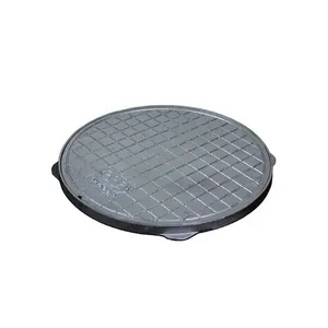 Tampa Tampao de Chao T050 para Caixa de Passagem Circular Simples 50cm Aluminio Fundido Prata GDA Industria Tampa Tampao de Chao T050 para Caixa de Passagem Circular Simples 50cm Aluminio Prata GDA Industria