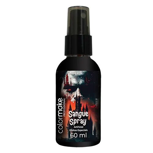 Spray Sangue Líquido Colormake 60ml SANGUE LIQ COLORMAKE 60ML SPRAY