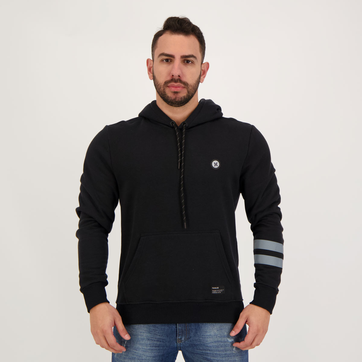 Moletom Hurley Layers Preto