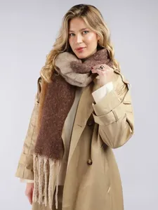Cachecol Feminino CARAMELO/BEGE