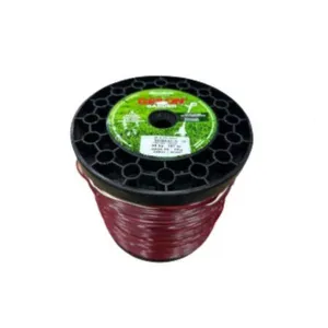 Fio de Nylon para Roçadeira 2,7mm 2kg Quadrado Vermelho para Manutenção de Áreas Verdes Grilon Fio de Nylon para Roçadeira 2,7mm 2kg Quadrado Vermelho para Jardins e Campos Grilon