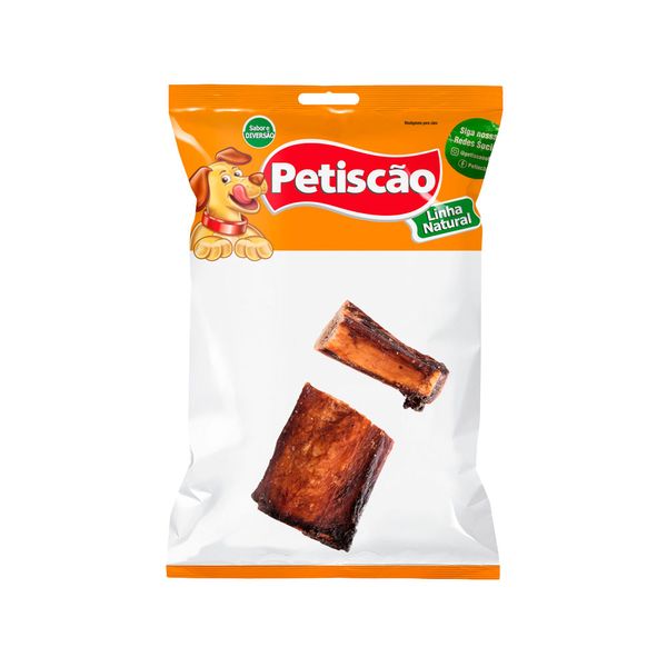 Osso Defumado Costelinha para Cães Petiscão Único