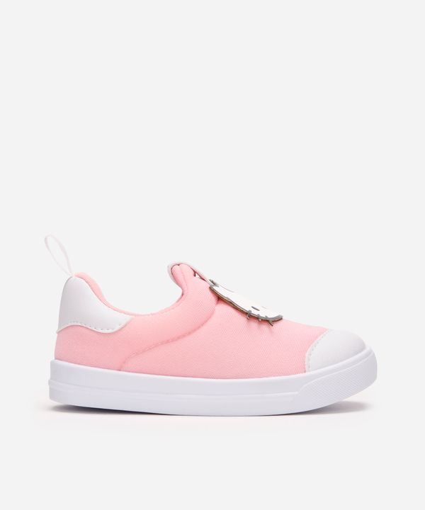tênis infantil calce fácil hello kitty rosa 22