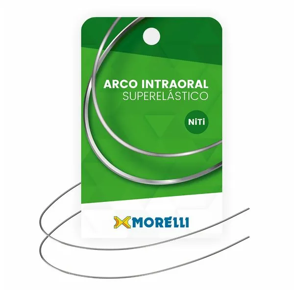 Arco Intraoral Superelástico Pequeno NiTi Redondo Morelli 014
