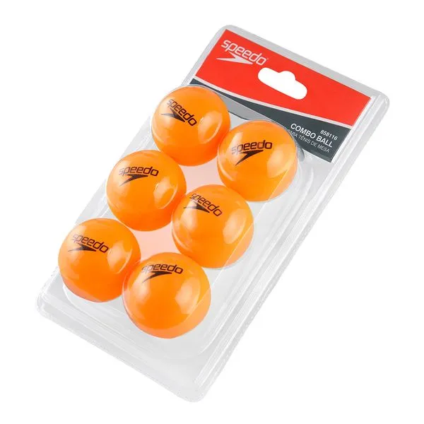 Kit de bolas para tênis de mesa com 6 unidades - LARANJA ÚNICO