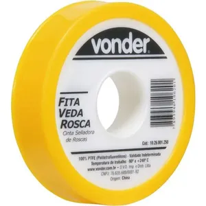 Fita Veda Rosca PTFE 18mm x 5m - VONDER