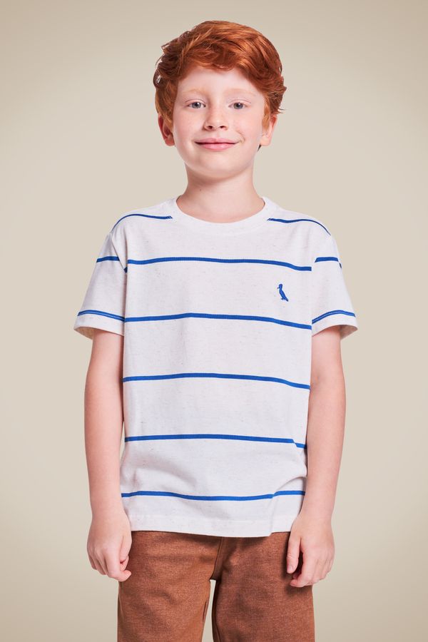 Camiseta Mini Listra Sol Azul Royal - 12