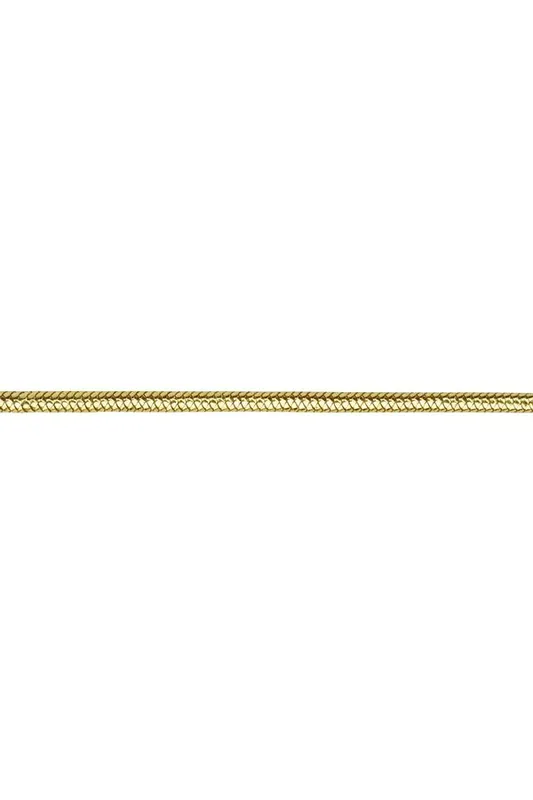 Elástico Roliço Metalizado 1mmx50m Dourado