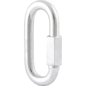 Mosquetão Reto com Rosca 7,94mm 5/16" 350kg - VONDER