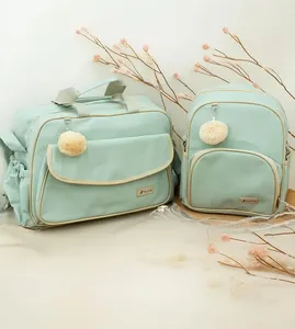 Kit Bolsa/Mochila com Trocador Amsterdam - Verde Verde