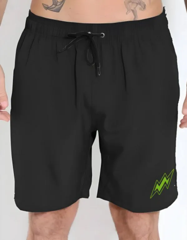 Bermuda Tactel Preta Void P / Preto
