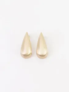 Brinco Gota Escovada DOURADO