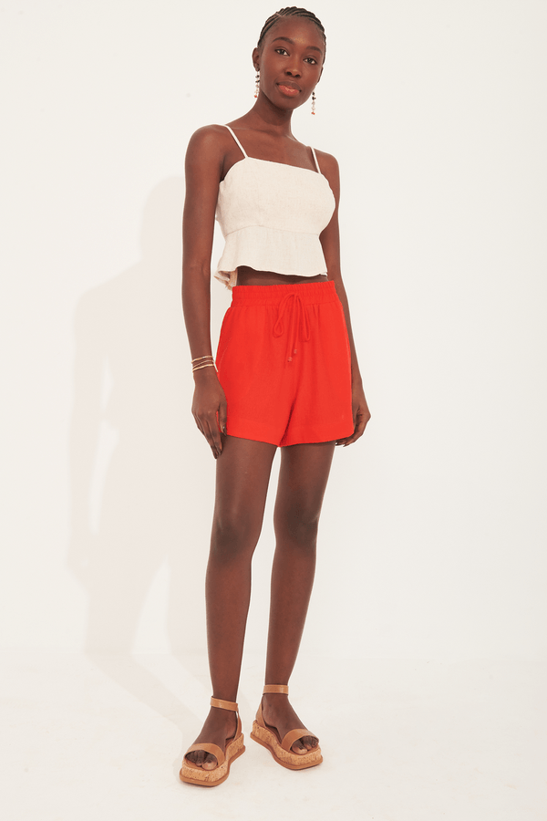 short marilia VERMELHO CAIENA G