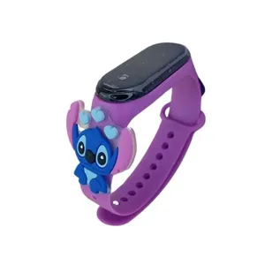 Relógio Infantil Feminino Angel Stitch Coração Roxo Analógico à Prova D'água para Menina Roxo OEM Relógio Infantil Feminino Angel Stitch Coração Roxo Analógico à Prova D’água Roxo OEM