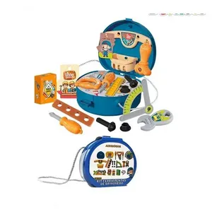 Kit de Ferramentas Infantil com Maleta de Brinquedo para Construção 23 Peças Dute Brasil Kit de Ferramentas Infantil com Maleta de Brinquedo para Montar e Consertar Dute Brasil