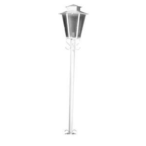 Poste para jardim Campinas sextavado 1,80m 40W branco Ideal