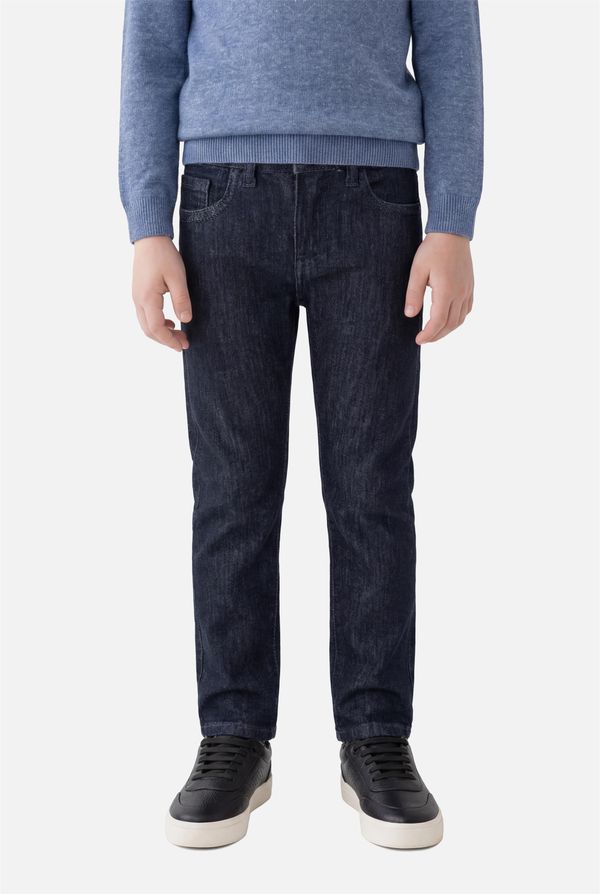 Calça Jeans Infantil Blue Flex And Dry Azul Escuro - 10