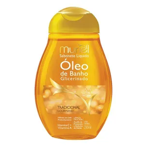Sabonete Líquido Óleo de Banho Glicerinado Muriel Tradicional Gourmand 230ml