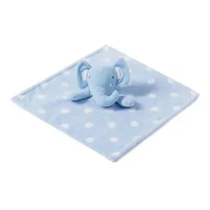 Naninha Bebê Loaní Elefantinho 36x36cm Azul 3108 (MP)